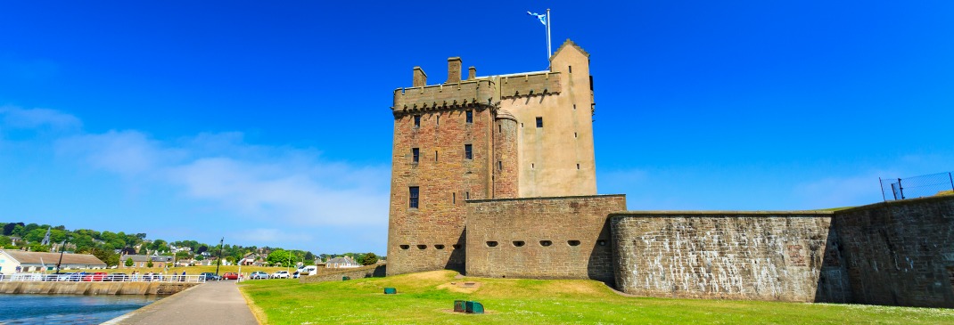 Broughty Ferry Castle in Dundee